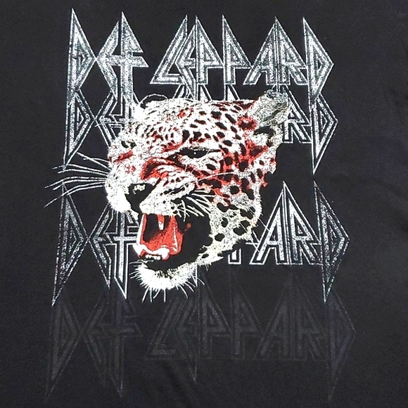 Def Leppard Graphic Tee-Shirt Size XL - Picture 3 of 5